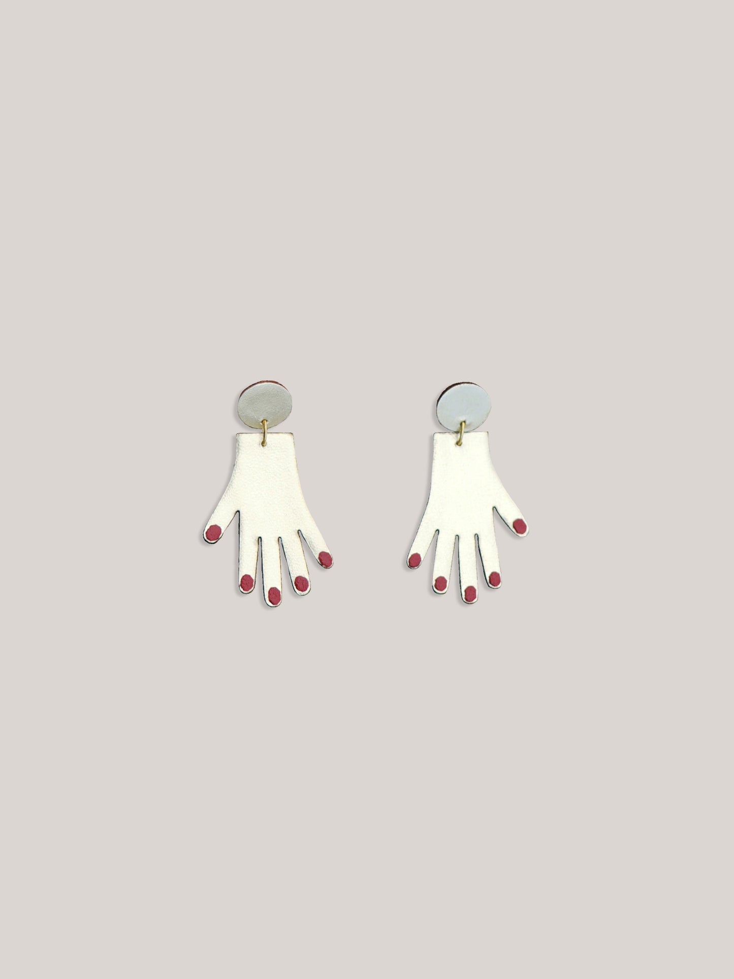 Hand earrings